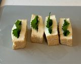 厚揚げの大葉とチーズの挟み焼き作り方2写真