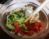スモークサーモンとおからのサラダ作り方5写真