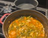 ヘルシー♡チキン&ケールスープ作り方10写真