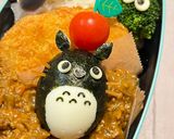 お弁当に！！ゆで卵deとなりのトトロ作り方10写真