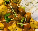 後のせチキンのチーズカレー作り方4写真