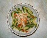 今が最高！簡単おいしいきゅうりの和え物(=＾_＾=)作り方3写真