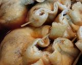 大豆のお肉で巾着作り方5写真