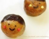 即席みそ汁だよ♪スマイル味噌ボール❤作り方4写真