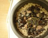 ワラビの簡単炊き込みご飯作り方3写真
