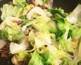 ☆超簡単♡レタスと牛肉のサッと炒め作り方5写真