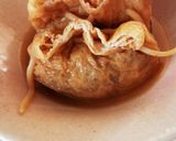 大豆のお肉で巾着作り方6写真