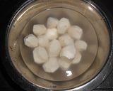 里芋×大根×肉だんごの味噌ミルク煮作り方1写真