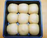 卵と牛乳♪甘くてふわもち♡黒糖ちぎりパン作り方8写真
