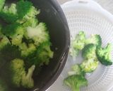 えび ブロッコリー しめじクリームパスタ作り方4写真