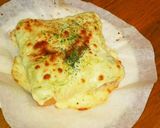 栄養素満点山盛キャベツマヨチーズトースト作り方4写真
