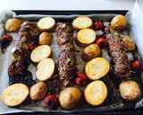 簡単！巻いて焼くだけ豚肉のハーブロースト作り方7写真