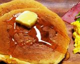 簡単☆バナナパンケーキ作り方8写真
