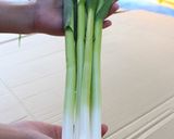 有機葉にんにくチャーハン作り方1写真