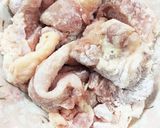 かぶと鳥肉の簡単デミグラスソース風煮込み作り方2写真