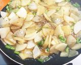 大根丸ごと消費♪あったかうまうまあんかけ作り方4写真