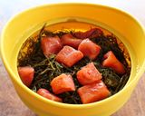 旨みが凝縮！大根と辛子明太子と昆布の煮物作り方3写真