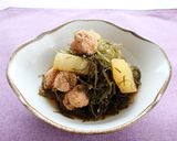 旨みが凝縮！大根と辛子明太子と昆布の煮物作り方5写真