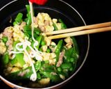 スナップえんどうとタマゴのツナマヨ炒め作り方5写真