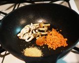 鮭フレークと豆乳で作る ヘルシーリゾット作り方2写真