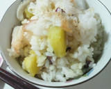 さつま芋と竹輪の炊き込みご飯＊佃煮付＊作り方6写真