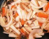 たっぷり野菜のとろみ炒め丼♩作り方3写真