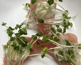ビンチョウマグロとモッァレラの一口サラダ作り方3写真