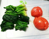 ほうれん草とシーチキンとトマトのサラダ作り方3写真