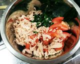 ほうれん草とシーチキンとトマトのサラダ作り方4写真