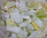 おばあちゃんの白菜スープ作り方1写真