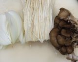 パパッとウマウマ★きのこ中華スープ作り方1写真