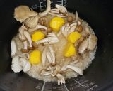 インカのめざめ　しょっつる炊き込みごはん作り方3写真