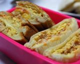 ツナマヨオムレツでホットサンドで2種類作り方7写真