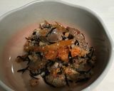 惣菜組合せで簡単！ピリ辛レバーひじき和え作り方4写真
