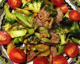 牛肉とブロッコリーのにんにく醤油炒め作り方10写真