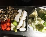ポカポカ野菜とひいか鍋作り方1写真