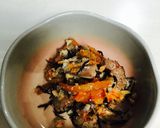 惣菜組合せで簡単！ピリ辛レバーひじき和え作り方5写真