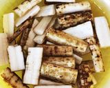 旨味たっぷり ゴボウ煮作り方1写真