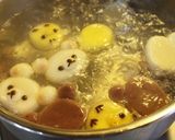 リラックマのデコ白玉*キャラスイーツ作り方10写真