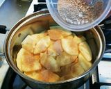 秋の味覚♪リンゴとサツマイモの重ね煮作り方5写真