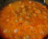 スペインの肉団子アルボンディガス作り方6写真