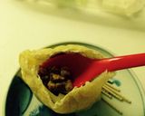 大豆のお肉でヘルシー巾着作り方4写真