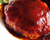 ビーフシチューのルーで チーズハンバーグ作り方9写真