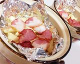 にんにくとベーコンのホイル焼き作り方2写真