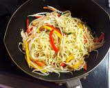 簡単節約♡余り物de塩焼きそば作り方2写真
