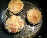 椎茸の小えびマヨ詰めパン粉焼き！作り方6写真