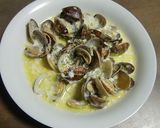 あさりをオリーブオイルで炒め隠し味にみそ作り方5写真