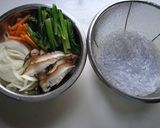 ピリ辛☆野菜のチャプチェ♪作り方1写真