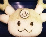 簡単♡埼玉県のゆるキャラふっかちゃん弁当作り方9写真