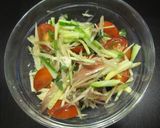 大人味☆彡薬味サラダ作り方2写真